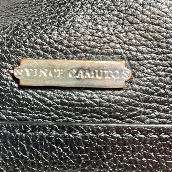 Vince Camuto Black Handbag w/ Shoulder Strap - Picture 2 of 5